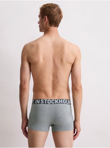 Marc O'Polo Retro Pants Trunk Essentials in nordic grey melange/dark navy