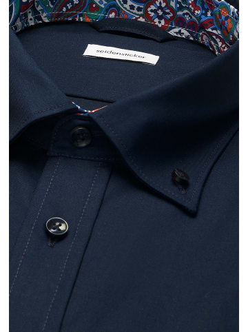 Seidensticker Business Hemd Regular in Dunkelblau