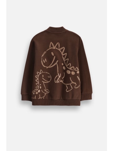 MOKIDA Oversize-Cardigan in braun