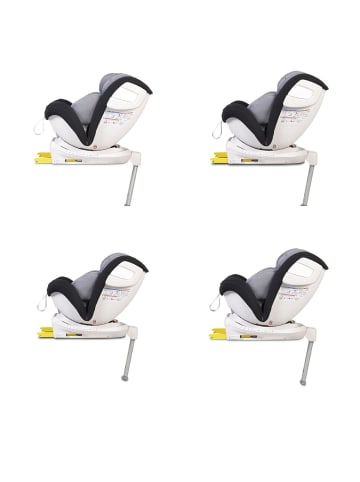 Cangaroo Kindersitz Admiral Gr. 0/1/2/3 in grau