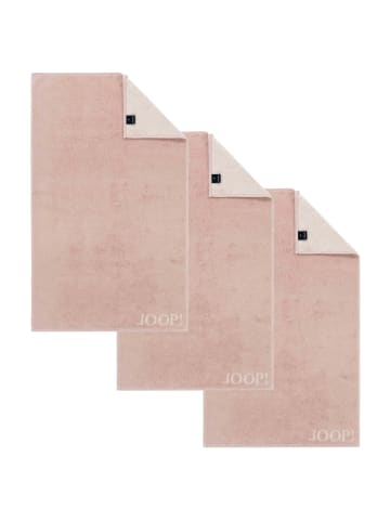 JOOP! Gästetuch 3er Pack in Rosa (Nude)