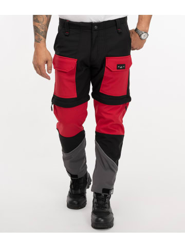 Rock Creek Softshellhose in Schwarz