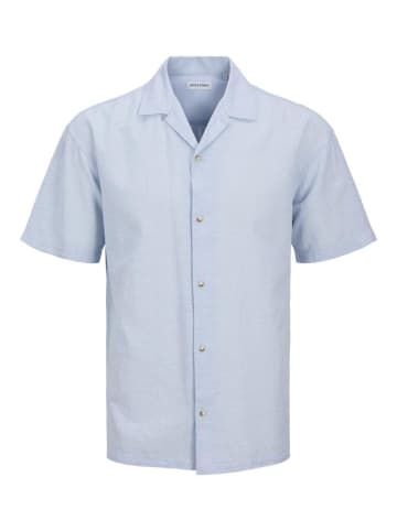 Jack & Jones Halbarmhemd in chambray blue
