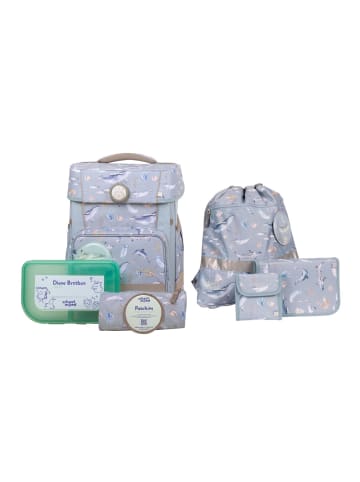 SCHOOL-MOOD Champion Schulranzen-Set in Aqua