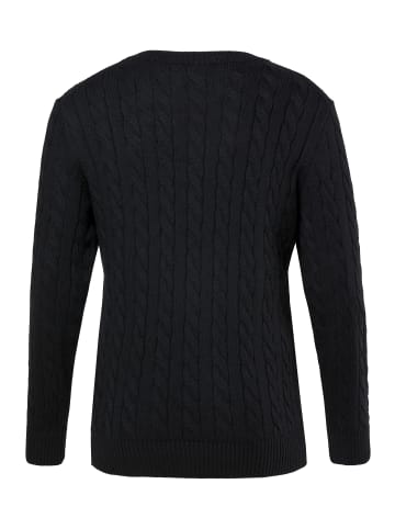 JP1880 Pullover in schwarz