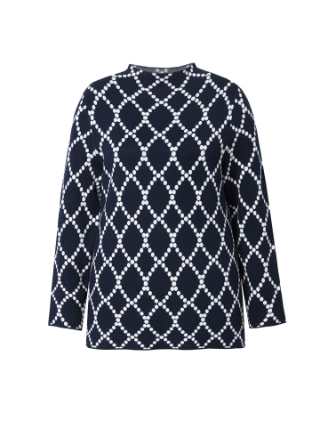 Ulla Popken Pullover in dunkles marine