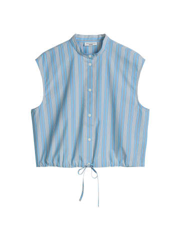 Marc O'Polo DENIM Gestreifte Bluse relaxed in Light Blue
