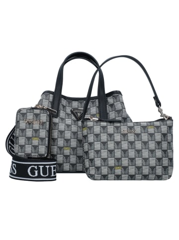 Guess G Wave II Handtasche 22 cm in black logo