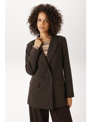 Aniston CASUAL Longblazer in dunkelbraun