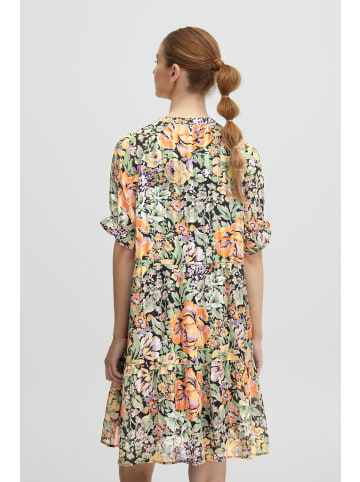 ICHI IHDrama A-Linie in Meteorite with flower