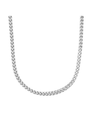 Tom Tailor Halskette Edelstahl in silber
