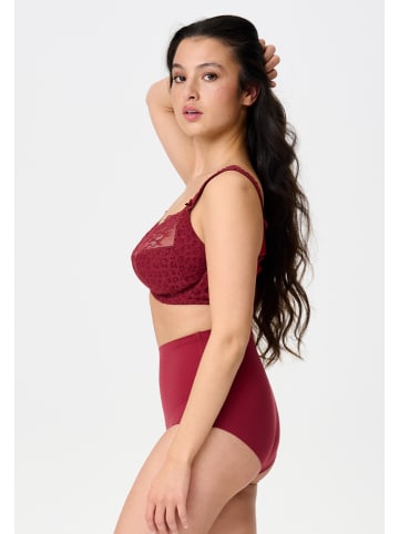LINGADORE DAILY Bügel BH Ruby wine jacquard