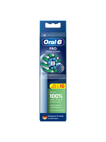 Oral-B Elektr. Zahnbürste "Vitality Pro" + 10 Aufsteckbürsten "Pro - CrossAction"