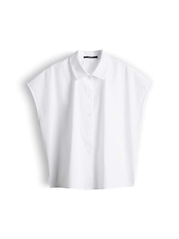 someday. Zusanna Bluse mit Raffung im Rücken in White