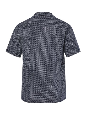 Men Plus Hemd in navy blau