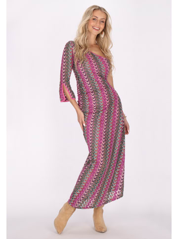 IZIA Damen Kleid in Pink Mehrfarbig