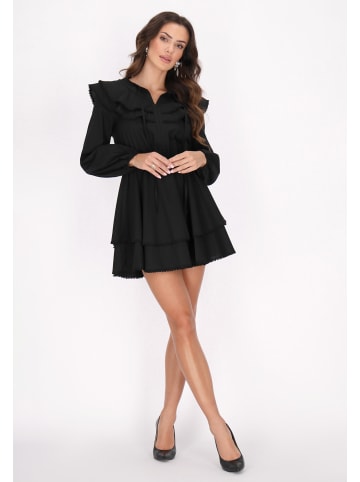 faina Kleid in Schwarz
