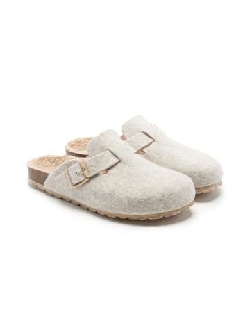 babunkers Pantoletten HOME FANTASY in beige