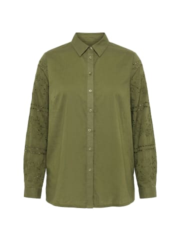 Studio Untold Hemdbluse in oliv