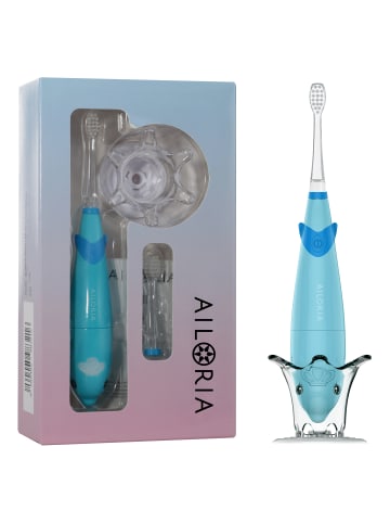 Ailoria BUBBLE BRUSH Kinder-Schallzahnbürste in blau