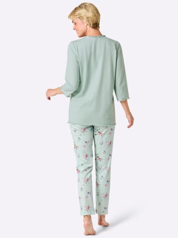 WITT WEIDEN Schlafanzug in zartmint-bedruckt
