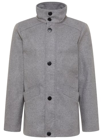 DreiMaster Klassik Herren Übergangsjacke Aus Wollgemisch in Grau Melange
