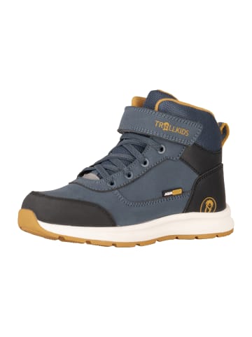 Trollkids Wanderschuh Mid Cut Stavanger XT in nordic blue