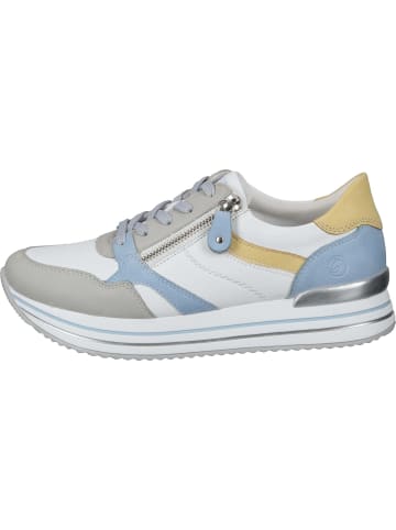 remonte Schnürschuhe, Sneakers Low in vapor/weiss/aqua/sun/ciel