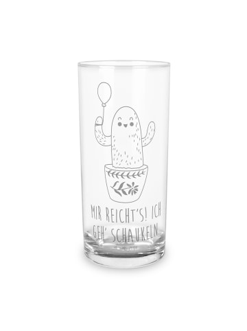 Mr. & Mrs. Panda Blümchentailglas Kaktus Luftballon mit Spruch in Transparent