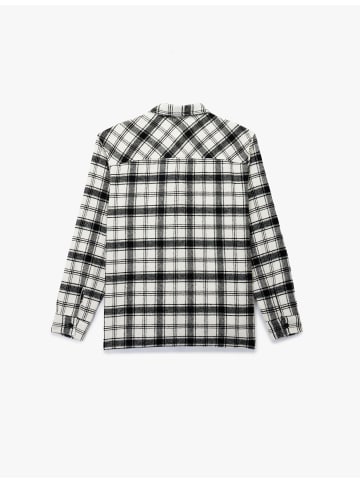 KOTON SHIRTS LS in Beige Kariert