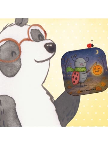 Mr. & Mrs. Panda Holzuntersetzer Smörle Laterne Design ohne Spruch in Weiß