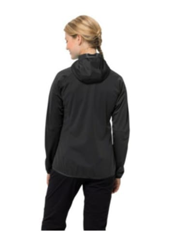 Jack Wolfskin Softshelljacken in schwarz