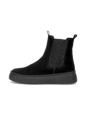 Gabor SHOES "Chelsea Boot" in black (El. Filz)