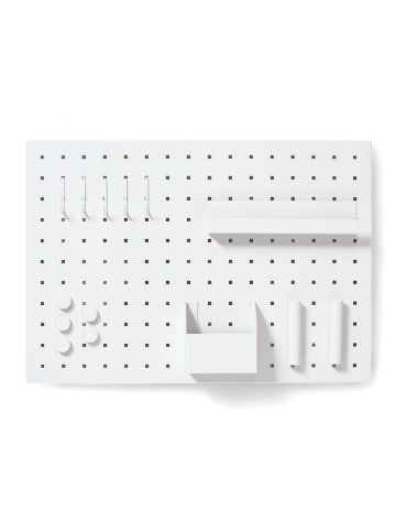 Zeller Present Metalltafel in weiß