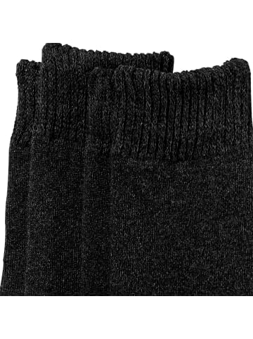 REDBEST Frottee, Thermo Thermo-Socken 2 Paar in anthrazit meliert