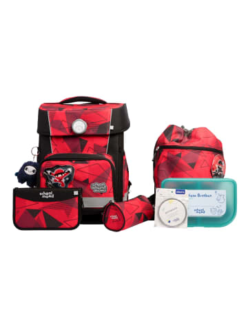 SCHOOL-MOOD Champion Pro Schulranzen-Set 7-teilig in Ninja