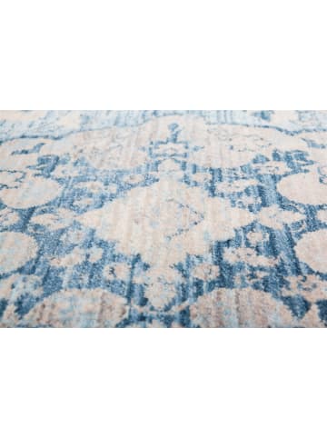 Kayoom Teppich Tibet in blau - rechteckig