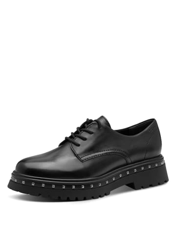 Tamaris Schnürhalbschuh in schwarz