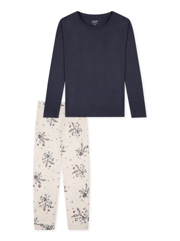 UNCOVER BY SCHIESSER Schlafanzug Nightwear in blaugrau