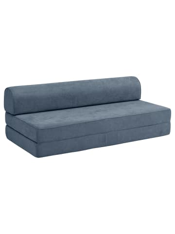 58 aufm Kessel FALTSOFA Katusha Flachgewebe blau