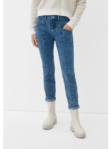 s.Oliver Jeans-Hose 7/8 in Blau