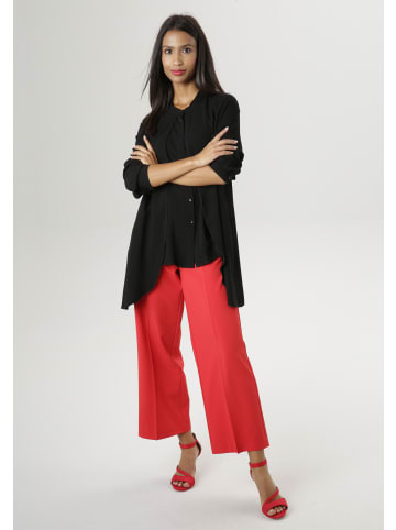 Aniston SELECTED Longbluse in schwarz