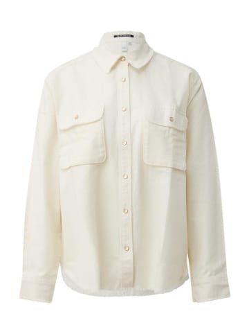 Q/S designed by Langarmbluse in creme