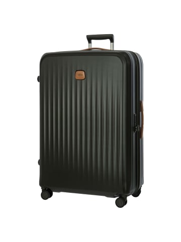 BRIC`s Taormina - 4-Rollen-Trolley XL 82 cm erw. (blau) in olive