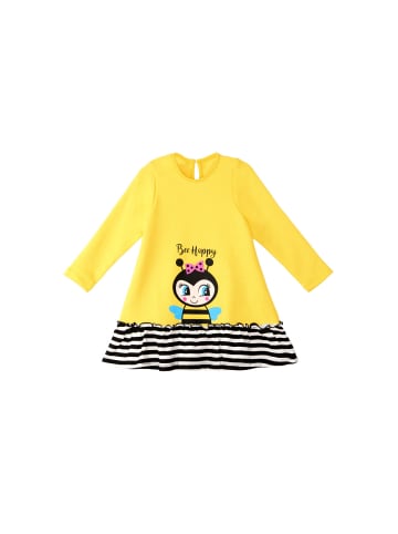 Denokids Kleid Bee Yellow in gelb