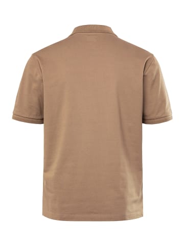 JP1880 Poloshirt in braun grau