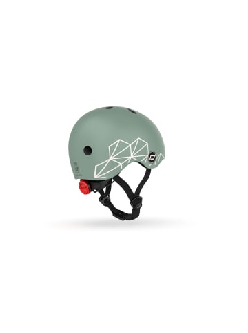 Scoot & Ride Scoot&Ride Baby Helm XXS Graphics - Farbe: green lines