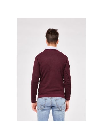 GAS Bordeaux Wolle Sweatshirt