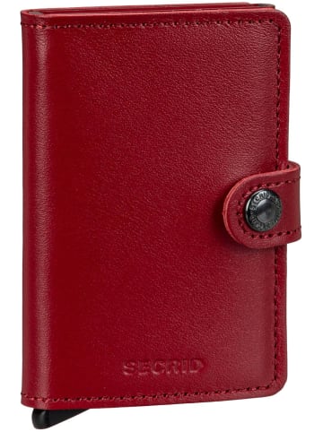 Secrid Geldbörse Miniwallet Original in Red-Red