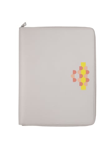 DuDu Schreibmappe Leder 33 cm in pearl mosaic